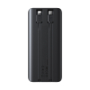 Powerbank 10000mAh z wbudowanymi kablami USB-C iPhone Lightning - czarny