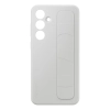 Etui case Samsung Standing Grip Case z uchwytem i podstawką do Galaxy S24 FE - szare