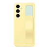 Etui case Samsung Standing Grip Case z uchwytem i podstawką do Galaxy S24 FE - żółte