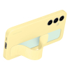 Etui case Samsung Standing Grip Case z uchwytem i podstawką do Galaxy S24 FE - żółte