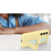 Etui case Samsung Standing Grip Case z uchwytem i podstawką do Galaxy S24 FE - żółte