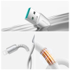 Kabel przewód Cutting-Edge Series 3A USB-A - iPhone Lightning 1.2m - szary