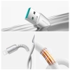 Kabel przewód Cutting-Edge Series 3A USB-A - iPhone Lightning 1.2m - szary