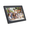 Ramka cyfrowa 15.6'' 16GB microSD WiFi głośnik MPEG4 Frameo PFF-1515B - czarna