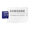 Karta pamięci Samsung MicroSDXC 256Gb PRO Plus z adapterem microSD