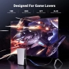 Kabel przewód HDMI 2.1 8K certyfikowany VRR QMS QFT ALLM 3m - szary