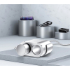 Rozdzielacz samochodowy 2x gniazdo zapalniczki 80W 2x USB-A 3.1A - srebrny