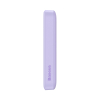 Powerbank magnetyczny indukcyjny 10000mAh 20W + kabel USB-C - fioletowy