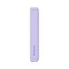 Powerbank magnetyczny indukcyjny 10000mAh 20W + kabel USB-C - fioletowy
