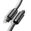 Kabel przewód optyczny audio Toslink SPDIF 2m - czarny