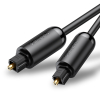 Kabel przewód optyczny audio Toslink SPDIF 3m - czarny