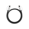 Kabel przewód optyczny audio Toslink SPDIF 2m - szary