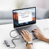 Przedłużacz kabla przewodu USB-C PD QC 100W 5A 10Gbps 0.5m - szary