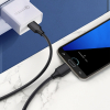 Kabel przewód USB-A 3.0 - micro USB-B 0.5m - czarny