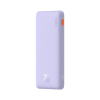 Powerbank 10000mAh Airpow Fast Charge 20W - fioletowy