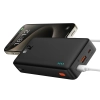Powerbank 20000mAh Airpow 20W z kablem USB-A - USB-C 50cm - czarny
