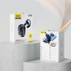 Słuchawka biznesowa Bluetooth 5.3 OWS USB-C - granatowa
