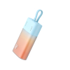 Powerbank Popsicle 5200mAh 20W z kablem Lightning 60W/20V/3A/30cm - niebiesko-pomarańczowy