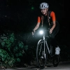Lampka rowerowa przednia 5000mAh 1500lm IPX6 mocowanie Garmin i GoPro - czarna