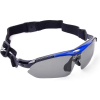 Okulary rowerowe polaryzujące 10007 - ZESTAW - czarno-niebieskie