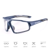 Okulary rowerowe fotochromowe UV400 z etui SP216BL - niebieskie