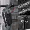 Torba rowerowa mocowana na kierownicę lub ramę 3l B62-1 - czarna