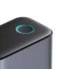 Stacja ładowania ładowarka wieloportowa GaN 65W EU 4x USB-C i 2x USB-A - ciemnoszara