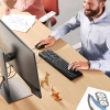 Klawiatura przewodowa z Num Lock do Windows MacOS iOS Linux 1.5 m - czarna