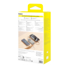 Powerbank Free2Pull 10000mAh 30W z portem USB-C i rozwijanym kablem USB-C - szary