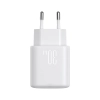 Ładowarka sieciowa USB-C PD 30W QC SFC + kabel USB-C 1m - biały