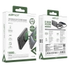 Powerbank magnetyczny 10000mAh PD20W MagSafe ultra cienki - czarny