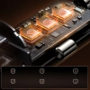 Ładowarka samochodowa Mini 15W USB-A USB-C - czarna