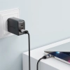 Kabel przewód USB-A - USB-C z wyświetlaczem 480Mb/s 66W 1.2m - czarny