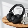 Słuchawki nauszne H6 ANC bezprzewodowe Bluetooth 5.3 IPX4 - czarne