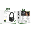 Słuchawki nauszne H6 ANC bezprzewodowe Bluetooth 5.3 IPX4 - czarne