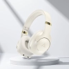 Słuchawki nauszne H4 ANC bezprzewodowe Bluetooth 5.3 IPX4 - beżowe
