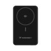 Powerbank magnetyczny Qi2 10000mAh z podstawką USB-A USB-C 22.5W PD - czarny