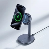 2w1 Ładowarka indukcyjna Orbit 2 Pro MagSafe Qi2 20W z chłodzeniem - szara