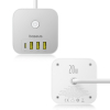 7w1 Listwa zasilająca KOSTKA PowerCombo 3x AC / 3x USB-A / 1x USB-C 20W 1.5 m - biała