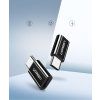 Adapter przejściówka z micro USB na USB-C - czarny