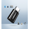 Adapter przejściówka z micro USB na USB-C - czarny