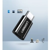Adapter przejściówka z micro USB na USB-C - czarny
