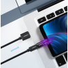 Adapter przejściówka z micro USB na USB-C - czarny