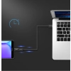 Adapter przejściówka z micro USB na USB-C - czarny