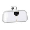 Powerbank mini 5000mAh mini 2x USB-C - biały