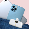 Powerbank mini 5000mAh mini 2x USB-C - biały