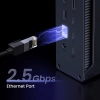 13w1 Stacja dokująca Thunderbolt 4 / USB-A / DP / RJ45 / czytnik SD TF / USB-C / mini jack
