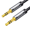 Kabel przewód audio AUX mini jack 3.5mm 3m - czarny