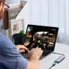 HUB Adapter USB-C - USB-A / HDMI / RJ45 / czytnik kart SD i TF / USB-C PD 100W - szary