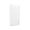 Powerbank K18-1W 10000mAh USB-A / USB-C / Micro USB - biały